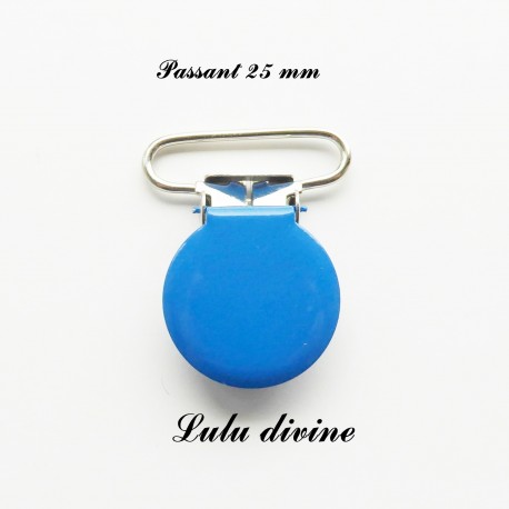 Pince ronde 25 mm Bleu roi