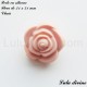 Perle en silicone Fleur