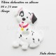 Chien Dalmatien en silicone