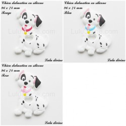 Chien Dalmatien en silicone