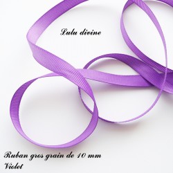 Ruban 10 mm : Violet