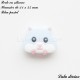 Perle en silicone Hamster