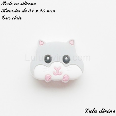 Perle en silicone Hamster