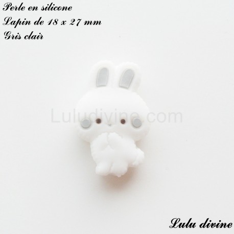 Perle en silicone Lapin