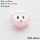 Perle en silicone Hibou