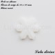 Perle en silicone Flocon de neige