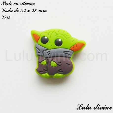 Perle en silicone Yoda