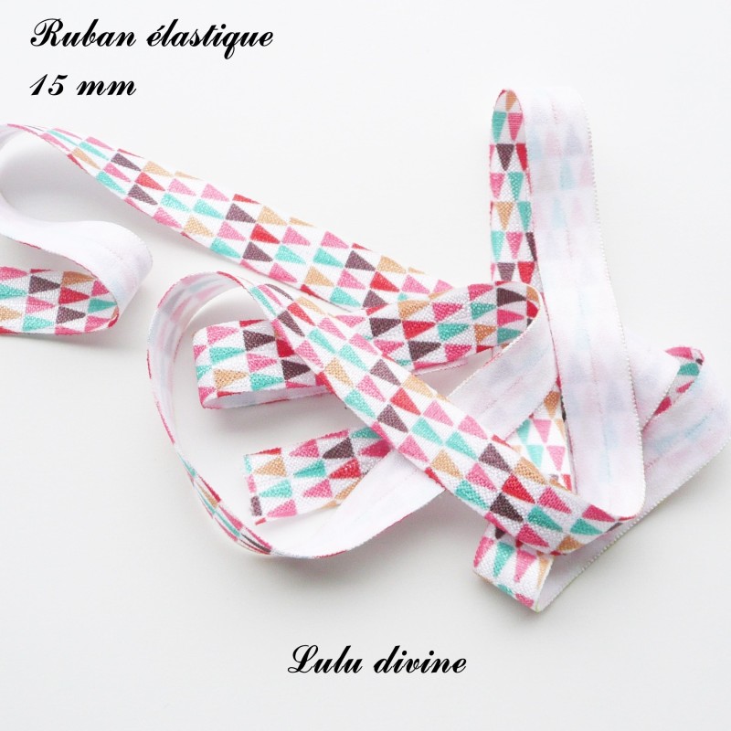 Rouleau élastique Blanc 21m X 3mm - Nylon/polyester, Flexible, Pour Couture, Vêtements, Masques, DIY