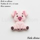 Perle en silicone Chien