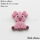 Perle en silicone Chien