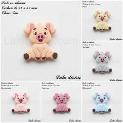 Perle en silicone Chien