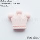 Perle en silicone Couronne 