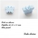 Perle en silicone Papillon