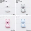 Perle en silicone Lapin