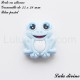 Perle en silicone Grenouille