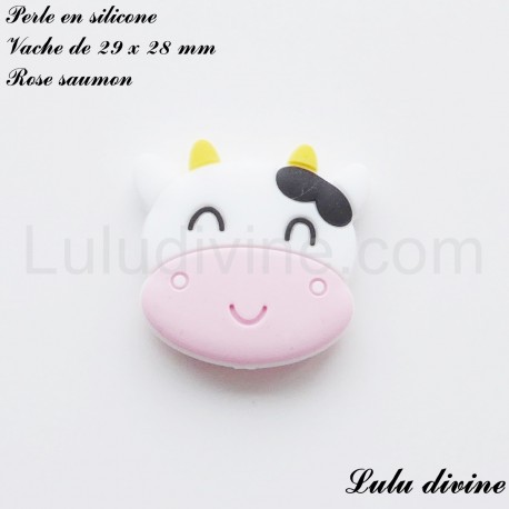 Perle en silicone Tête de Vache