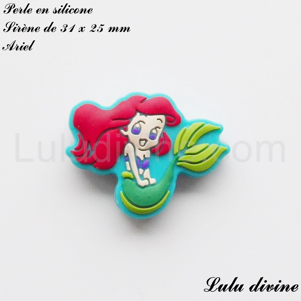 Bons De Réduction Ariel à Imprimer Perle en silicone La petite sirène Ariel