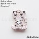 Perle en silicone Tigre