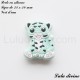 Perle en silicone Tigre