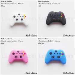 Perle en silicone Manette