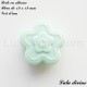 Perle en silicone Fleur