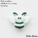 Perle en silicone Abeille