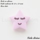 Perle en silicone Etoile endormi