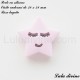 Perle en silicone Etoile endormi