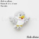 Perle en silicone Oiseau