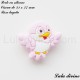 Perle en silicone Oiseau