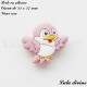 Perle en silicone Oiseau