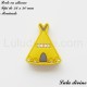 Perle en silicone Tipi