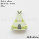 Perle en silicone Tipi