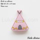 Perle en silicone Tipi