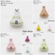 Perle en silicone Tipi