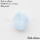 Perle en silicone petite Feuille