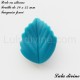 Perle en silicone petite Feuille