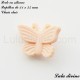 Perle en silicone Papillon