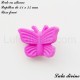 Perle en silicone Papillon