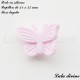 Perle en silicone Papillon