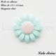 Perle en silicone grosse Fleur