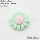 Perle en silicone grosse Fleur