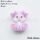 Perle en silicone Lapin