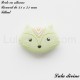 Perle en silicone Renard indien