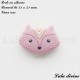 Perle en silicone Renard indien