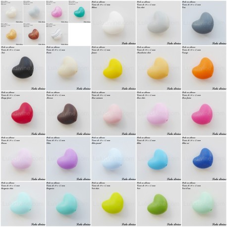 40 Perles Focales En Silicone - Pour Stylos, Fabrication De Porte-clés - Vrac - MIU-1430