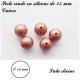 Perle en silicone ronde Ø 15 mm