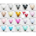 Clip silicone boucle Souris / Mickey