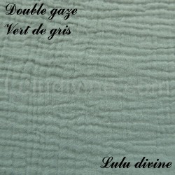 Double gaze Vert de gris