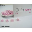 Pression Kam Etoile Rose B18